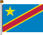 Flagge Kongo Kinshasa, Demokratische Republik K.