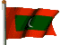 Flagge Maledivens