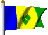Flagge von Saint Vincent und die Grenadinen