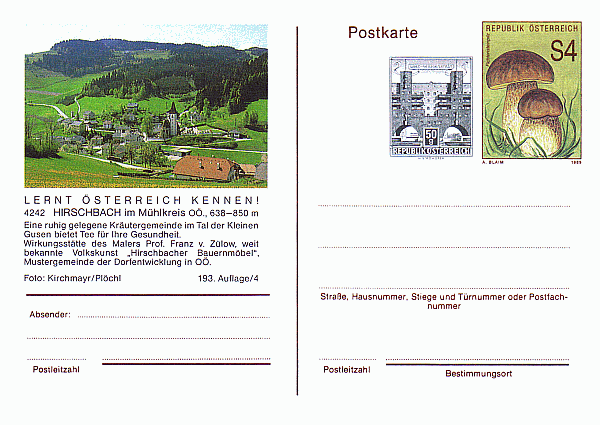 Ganzsachenumschlag