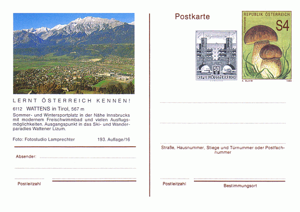 Ganzsachenumschlag