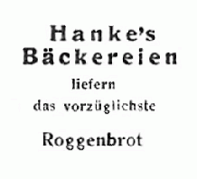 Hanke, Roggenbrot