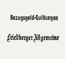 Friedberger Allgemeine, Zeitung